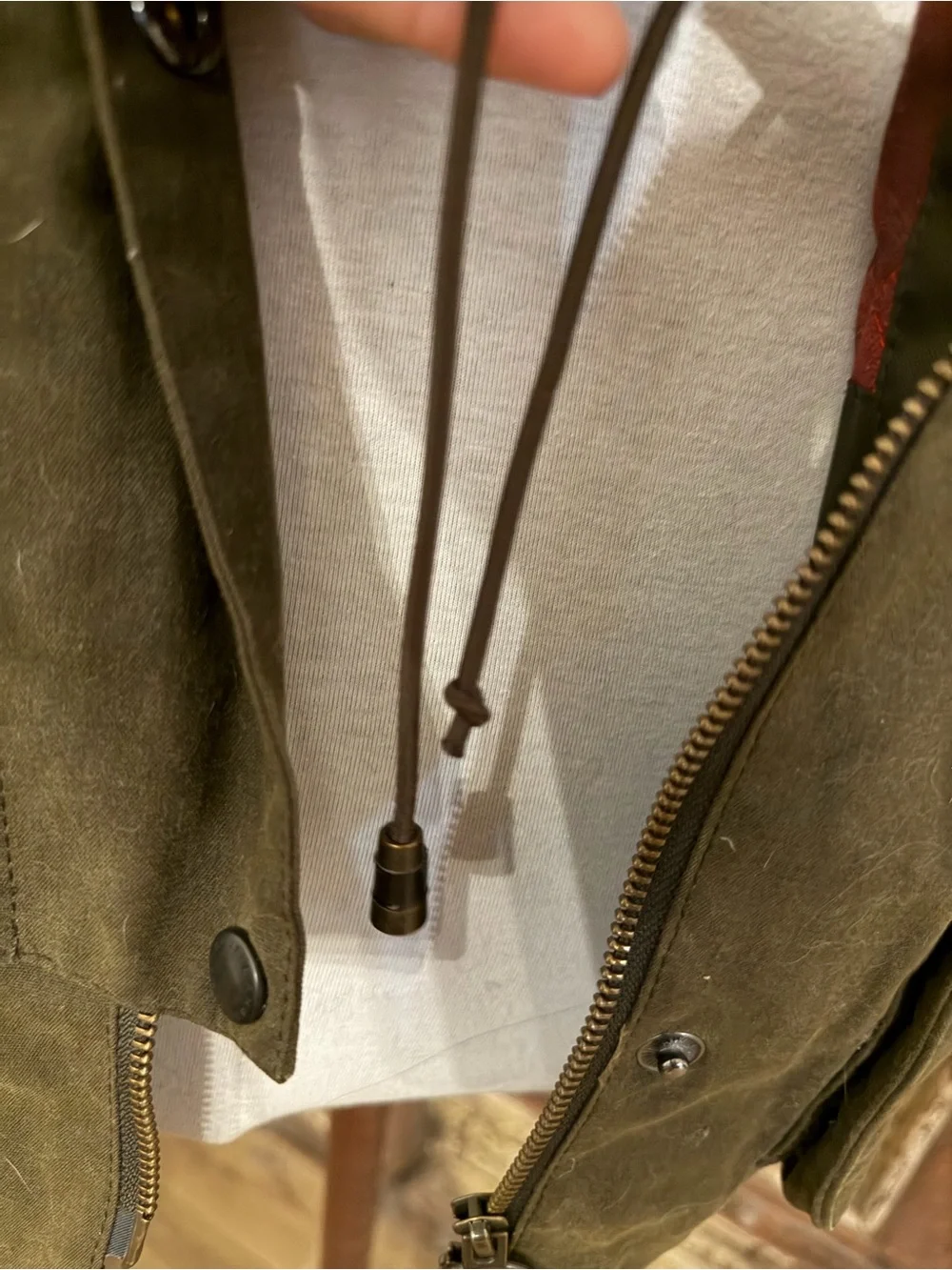 Women’s Barbour Olive Green Hooded Field Jacket size 4 - style Brighton Parka
